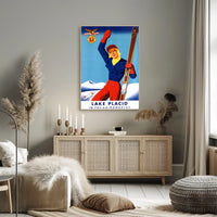 Lake Placid Winter Sports Poster