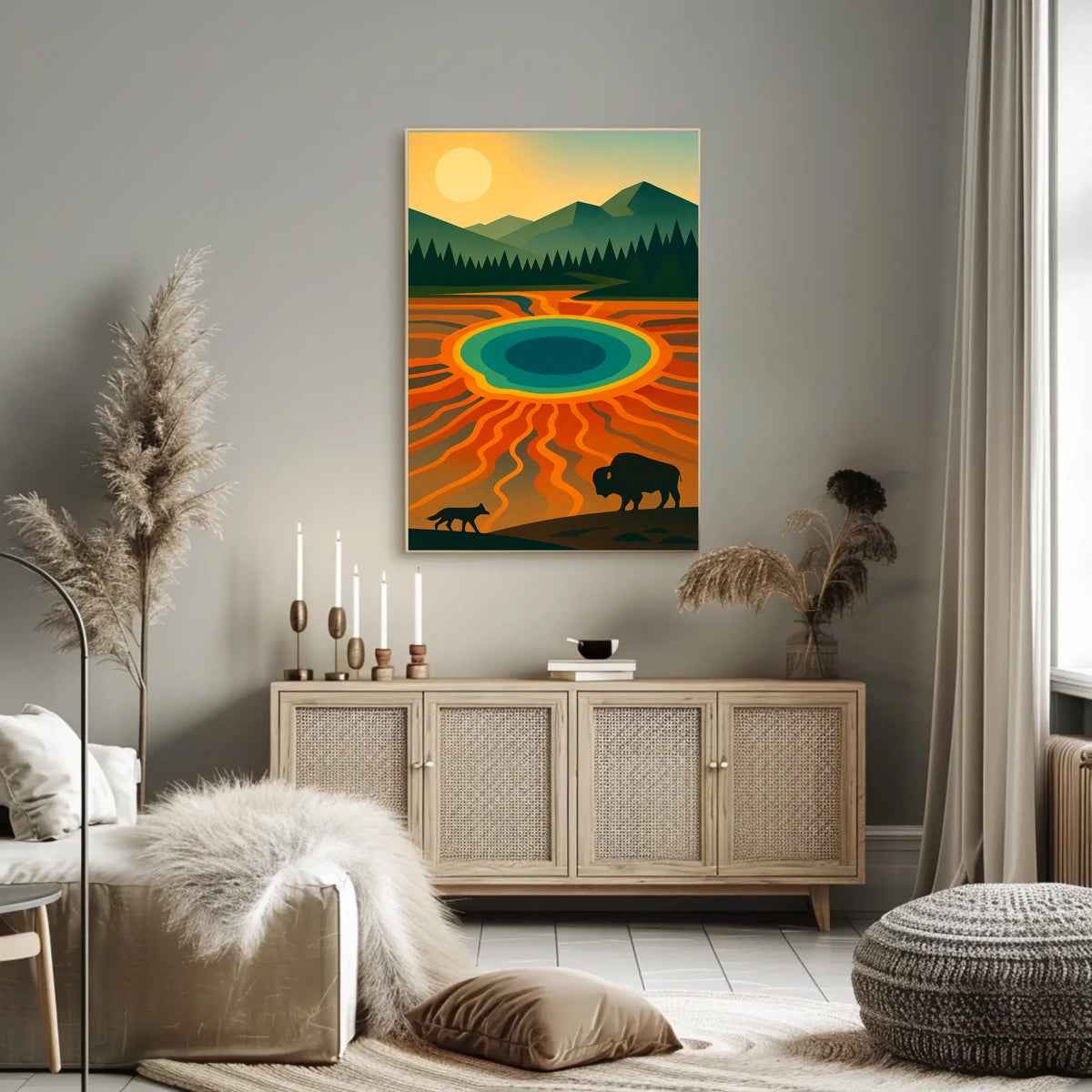 Yellowstone Serenity Poster