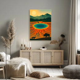 Yellowstone Serenity Poster
