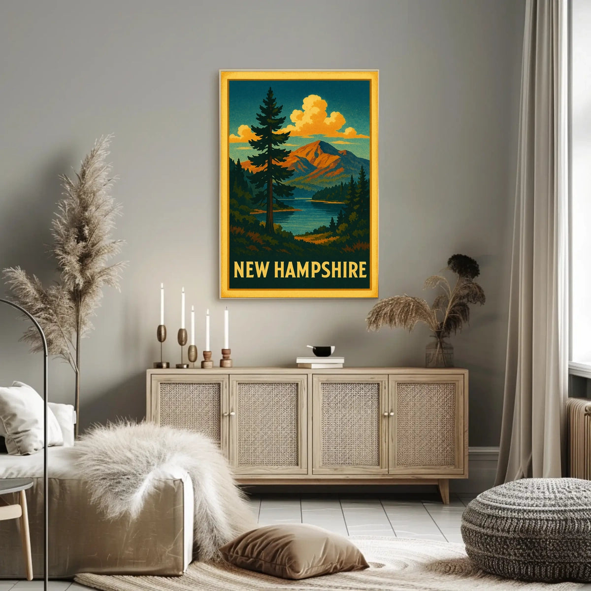 Scenic New Hampshire Poster