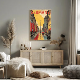 Germany Urban Street Art Poster