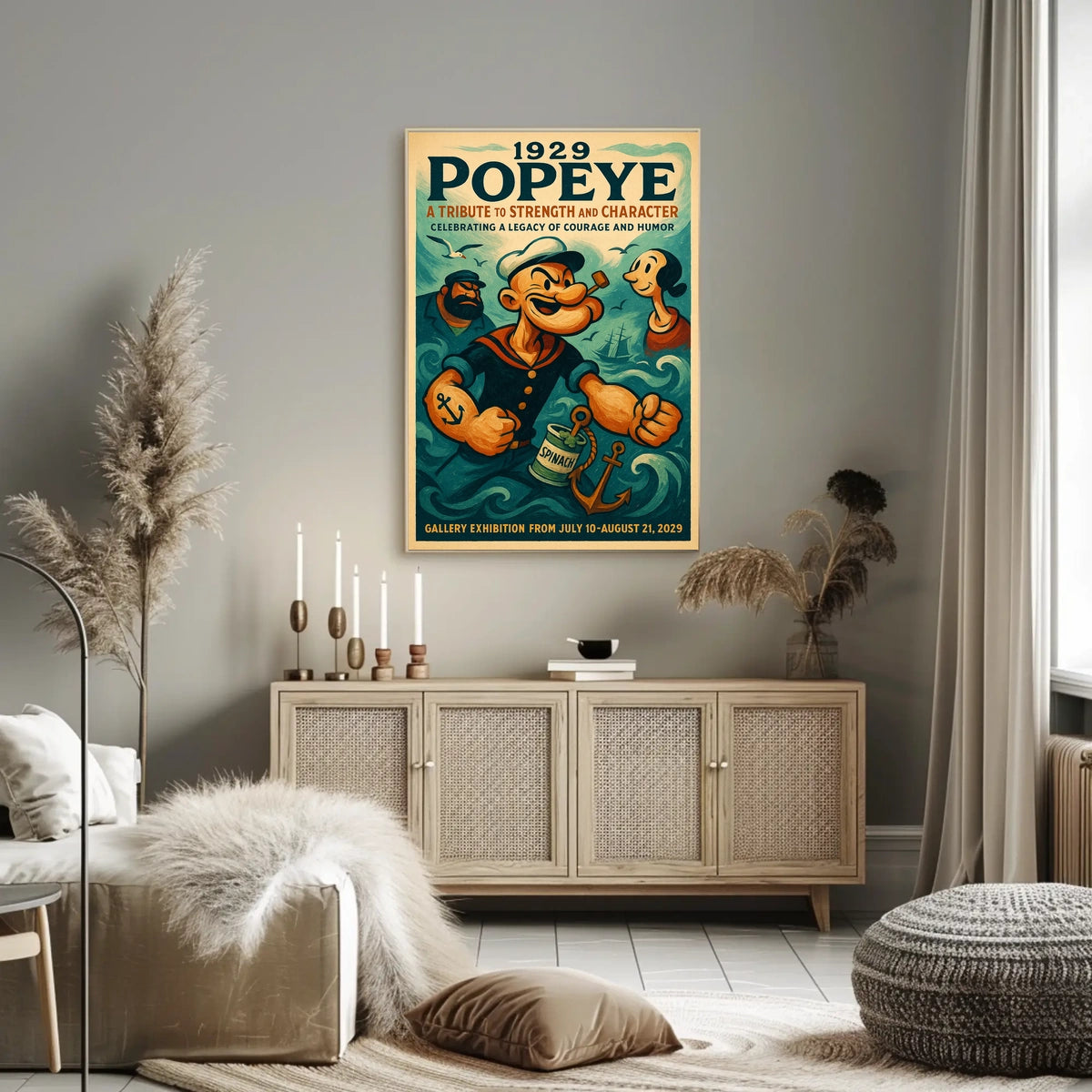 Popeye 1929 Art Poster POP-224