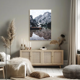 Tranquil Mountain Lake Poster
