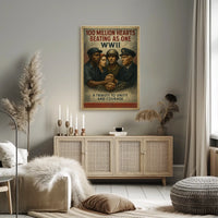 Beating as One WWII Tribute Poster