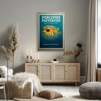 Porcupine Pufferfish Natures Inflatable Wonder Poster