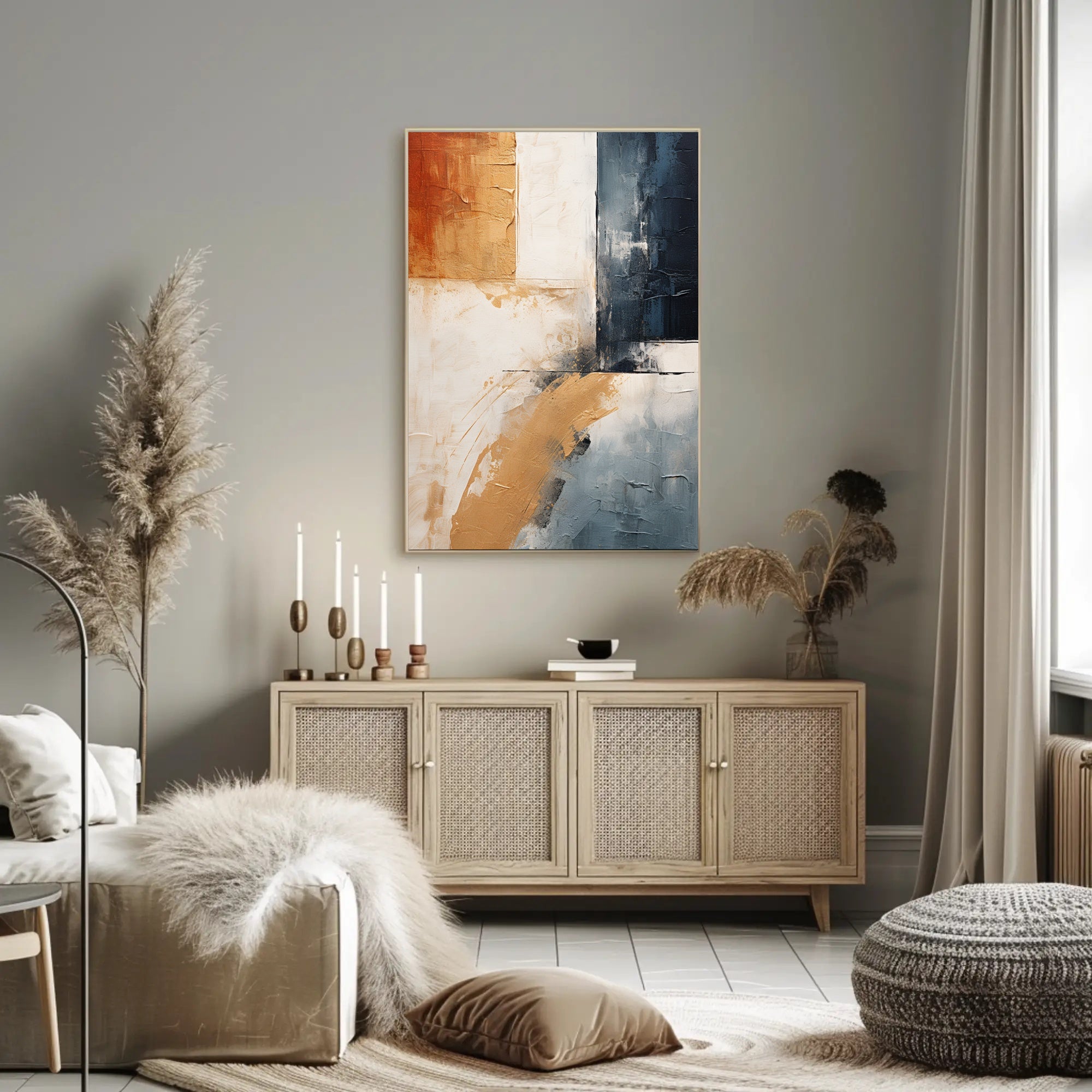 Abstract Expression Abstract Poster