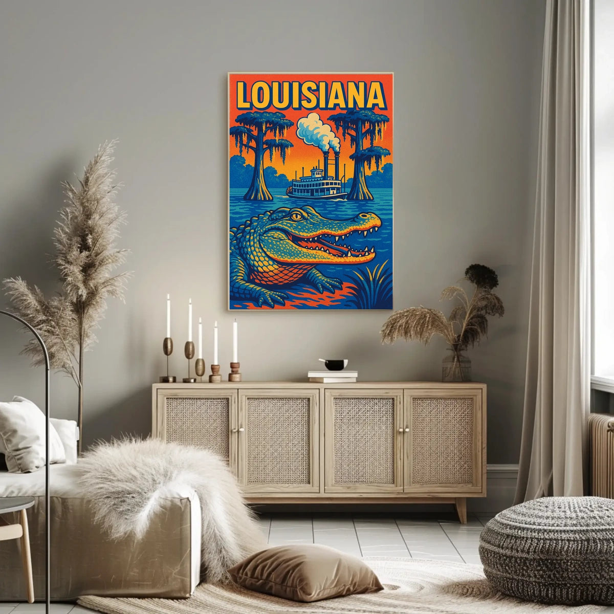 Louisiana Bayou Adventure Poster