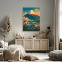 Majesty of Mount Fuji Poster