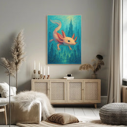 Aquatic Dreamscape Poster