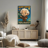 Albert Einstein Theory Of Relativity Poster