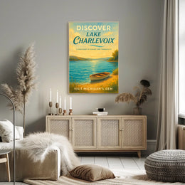 Discover Lake Charlevoix Poster