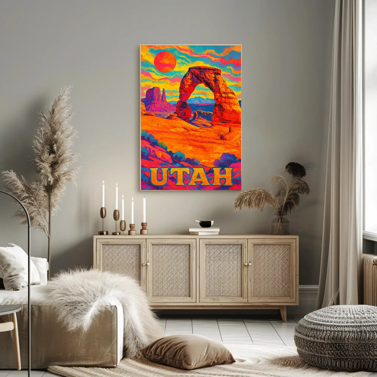 Vibrant Utah Landscape Poster