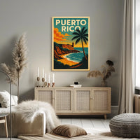 Puerto Rico Travel Poster