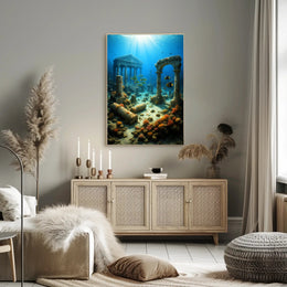 Lost City Under the Sea Poster PosterGoat