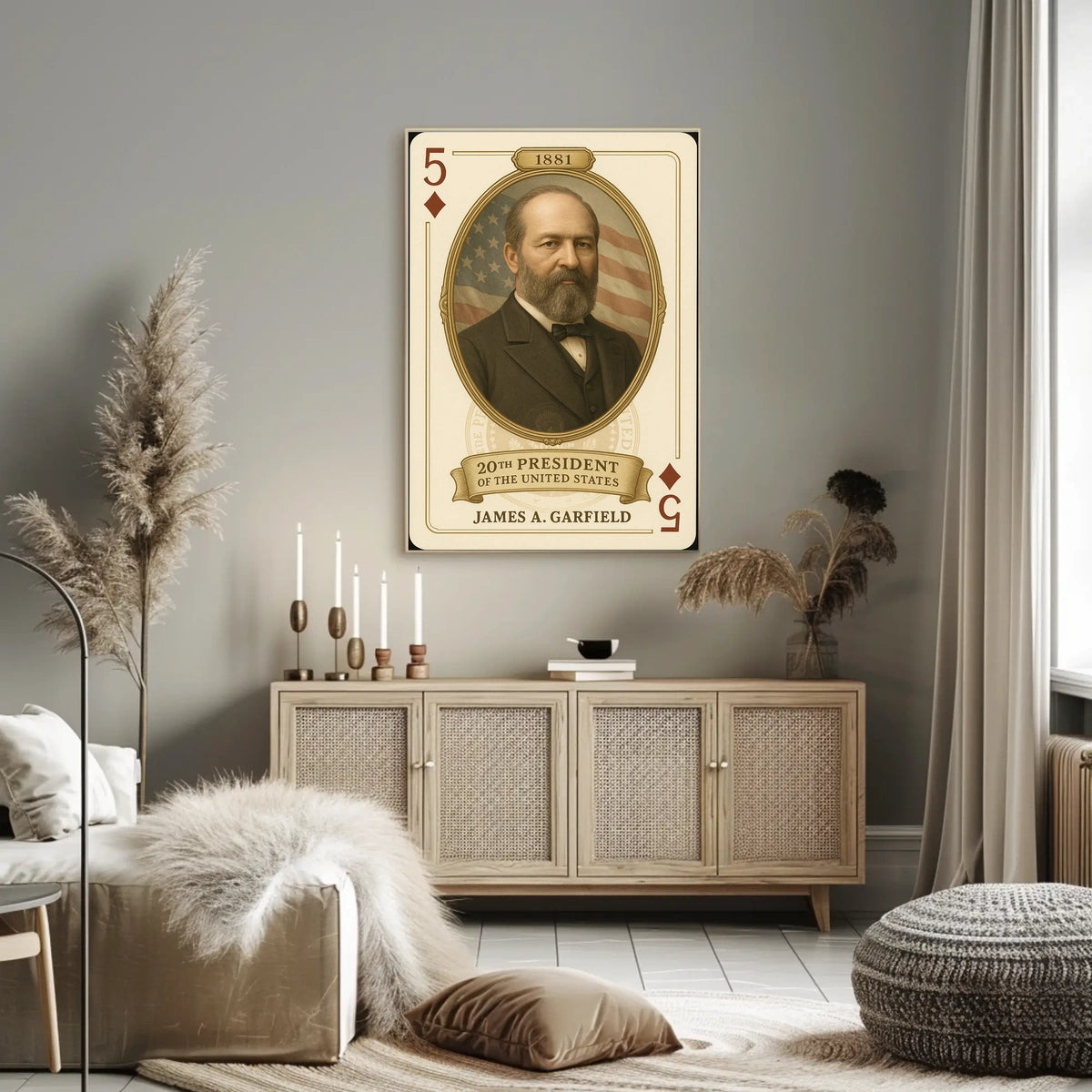 James Garfield Poster