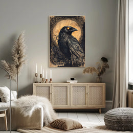 The Enigmatic Raven Poster