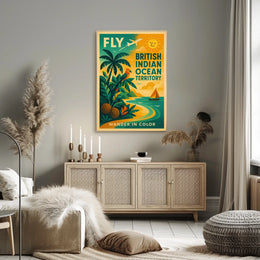 Explore the British Indian Ocean Territory Poster