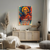 Saint Charles Borromeo Poster