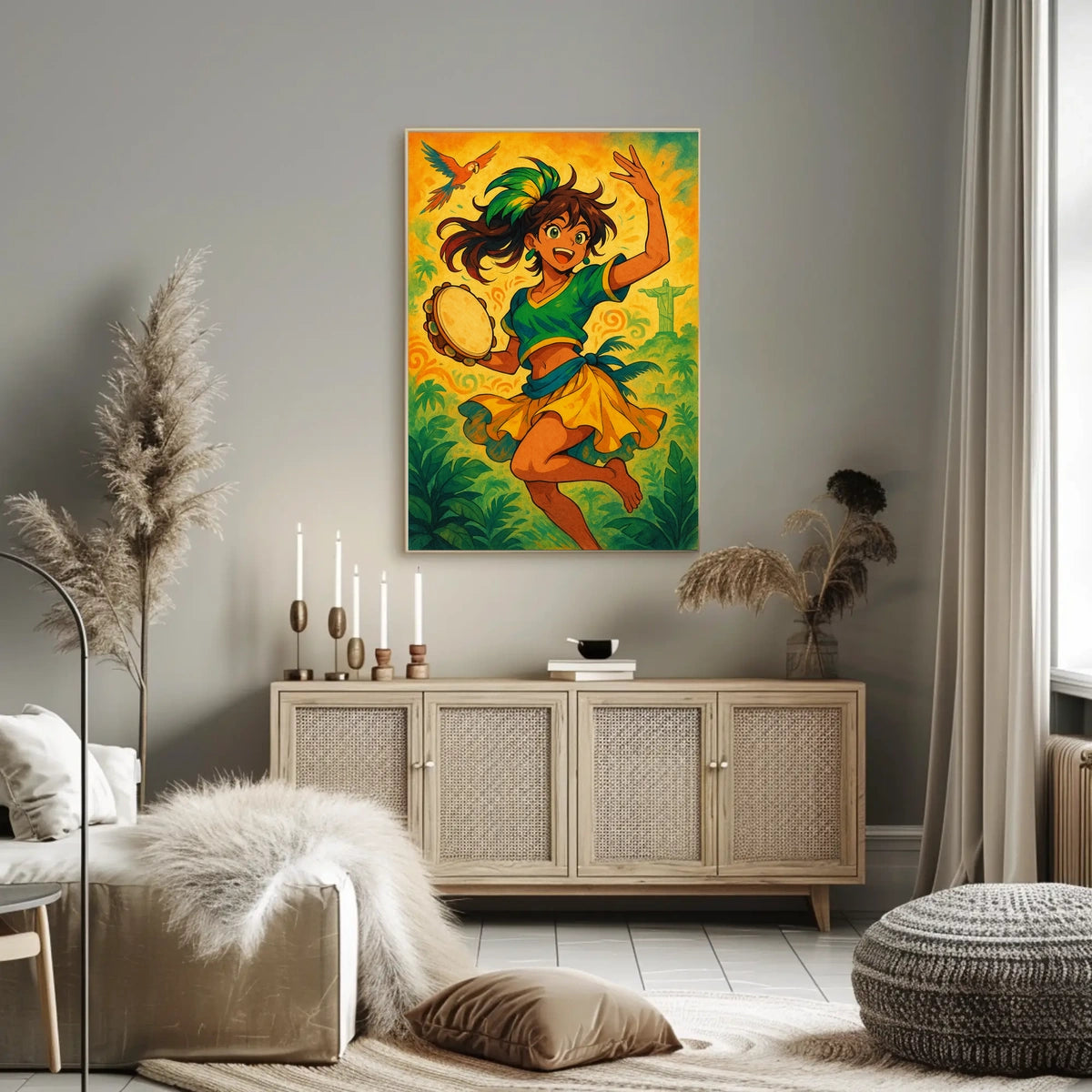 Vibrant Brazilian Celebration Poster