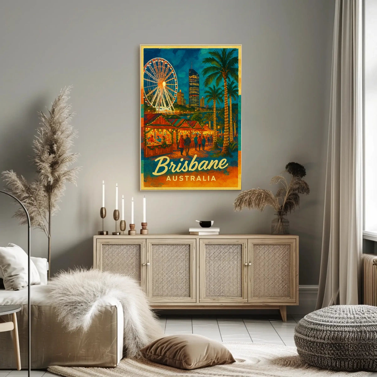 Brisbane, Australia Poster