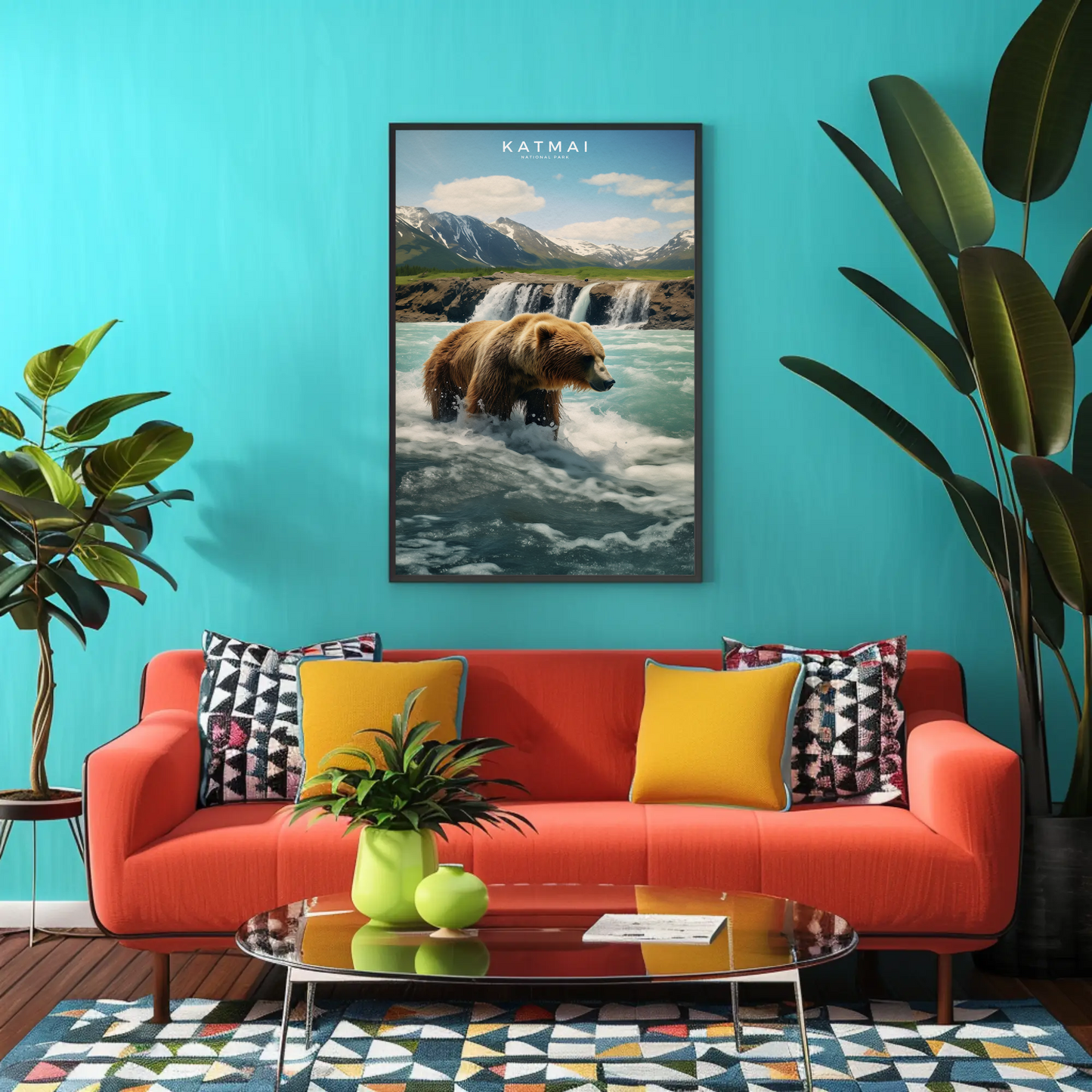 Katmai National Park Poster