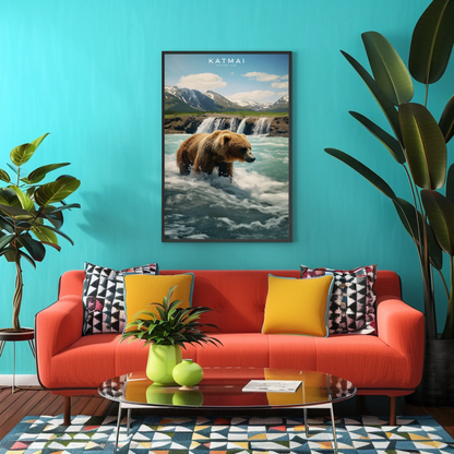 Katmai National Park Poster