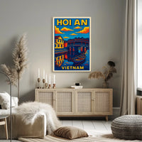 Hoi An Vietnam Travel Poster