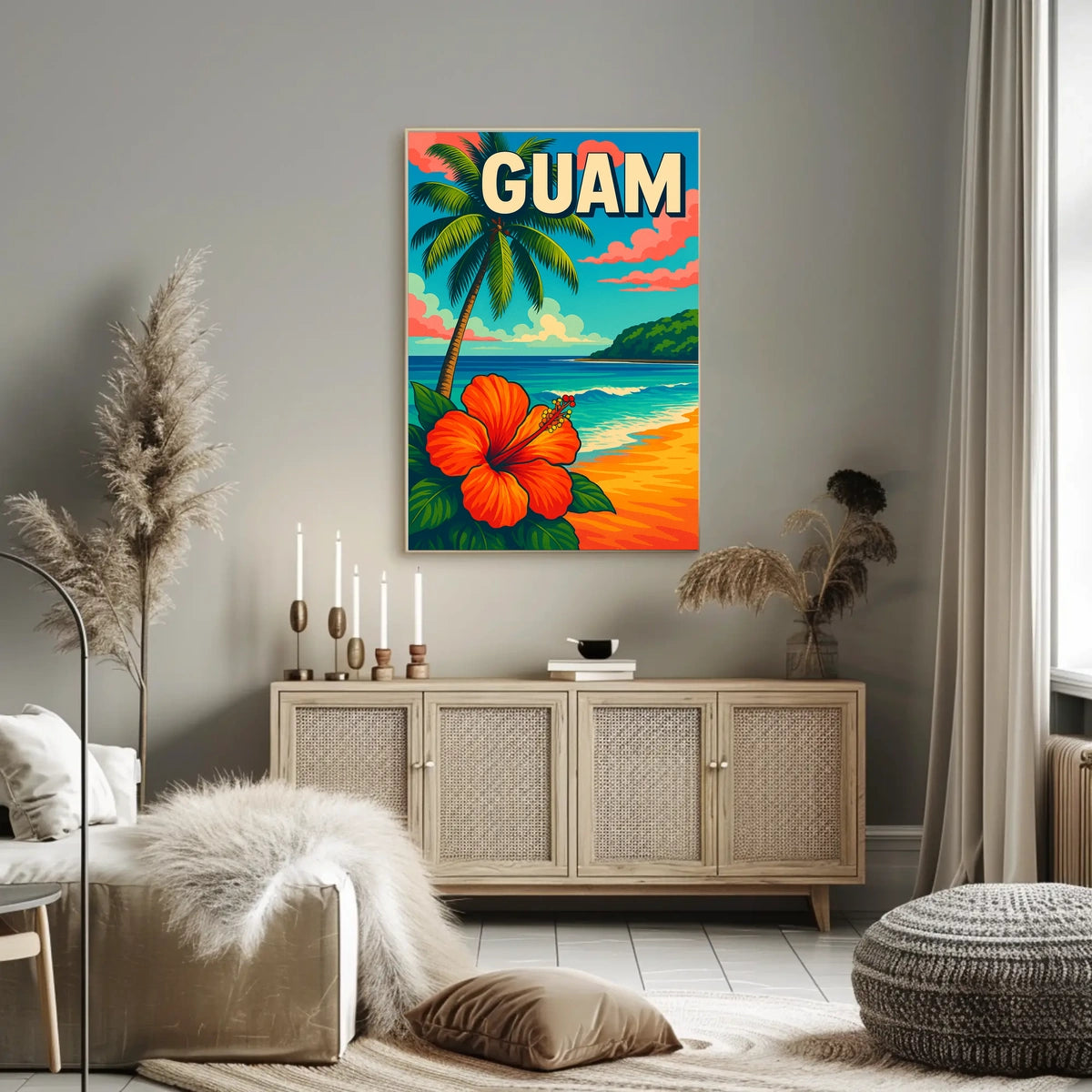Guam Tropical Paradise Poster