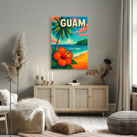 Guam Tropical Paradise Poster