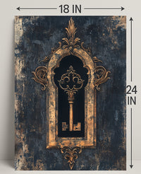The Ornate Key Poster