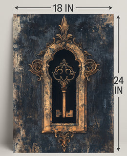 The Ornate Key Poster