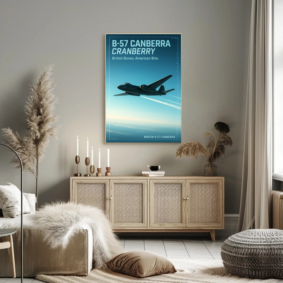 B-57 Canberra: British Bones, American Bite Poster