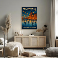 Milwaukee Frost And Firelight Poster
