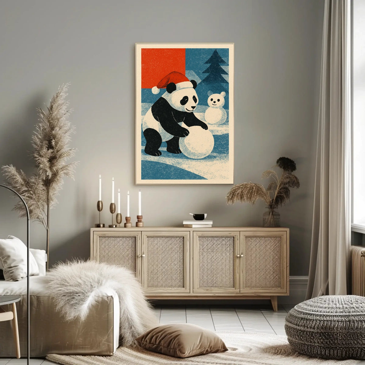 Panda Wonderland Poster