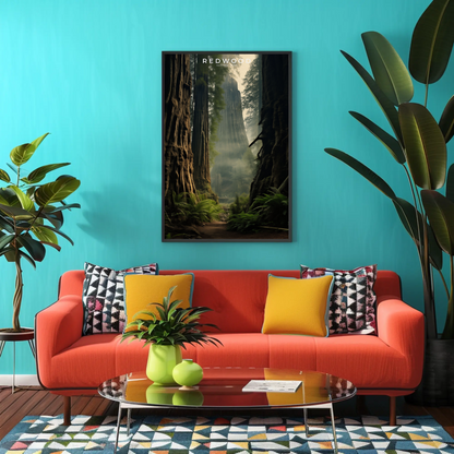Redwood National Park Poster