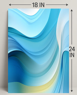 Oceanic Waves Poster
