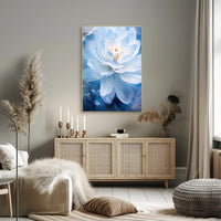 Serenity In Blue Poster