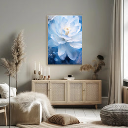 Serenity In Blue Poster