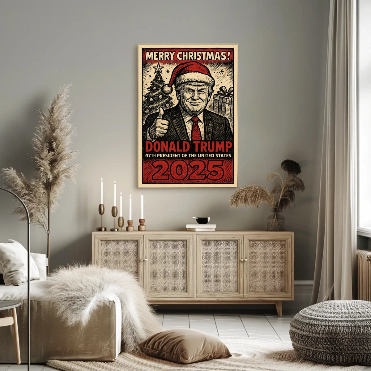 Donald Trump 47th President Poster