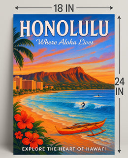 Explore the Heart of Hawai'i Poster PosterGoat