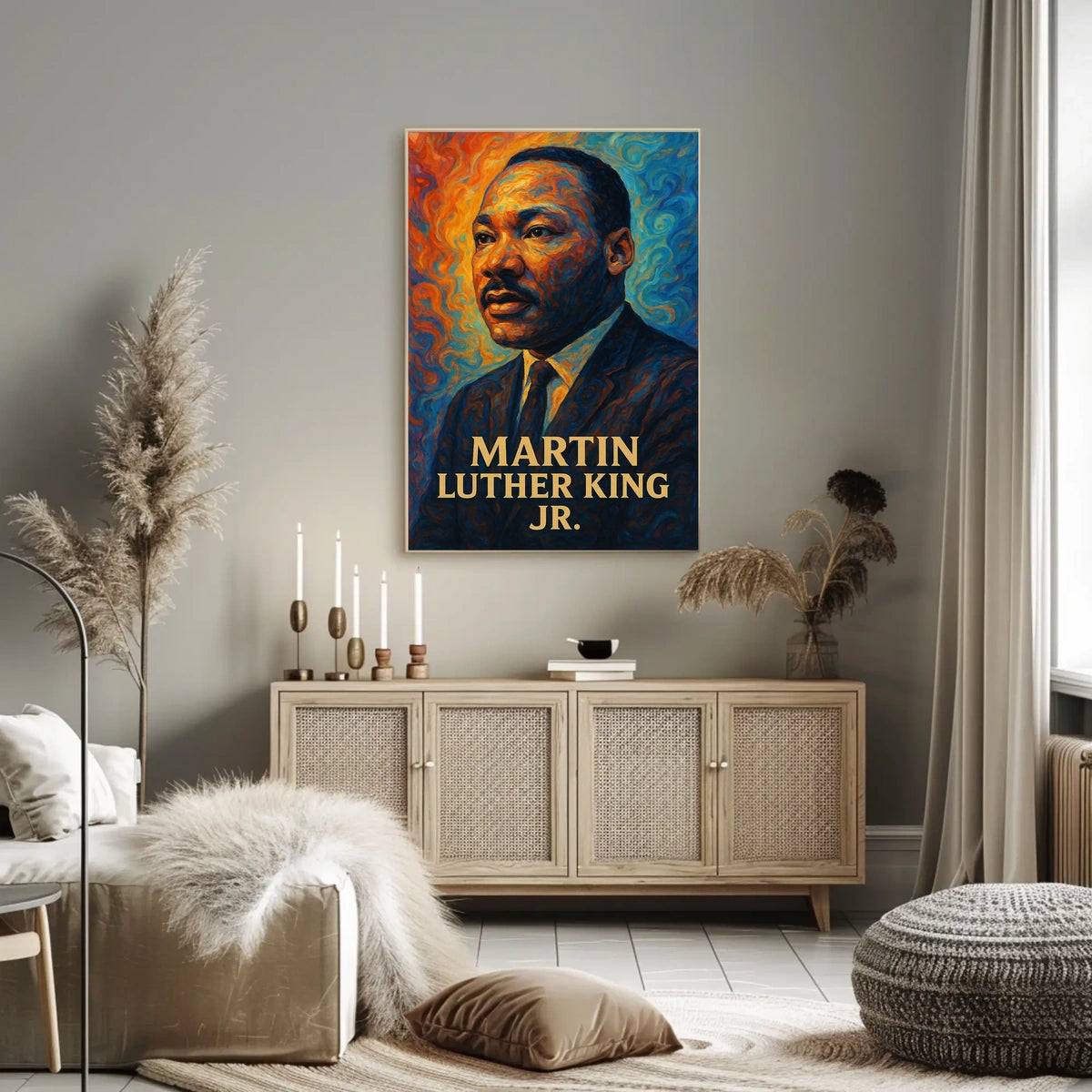 Martin Luther King Jr. Visionary Poster