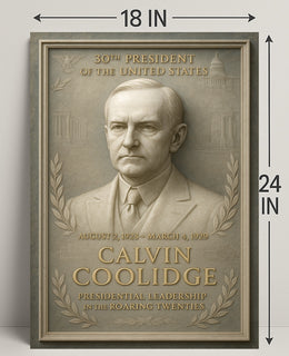 Calvin Coolidge 30th President Poster PosterGoat