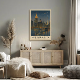 New York City A Vibrant Metropolis Poster