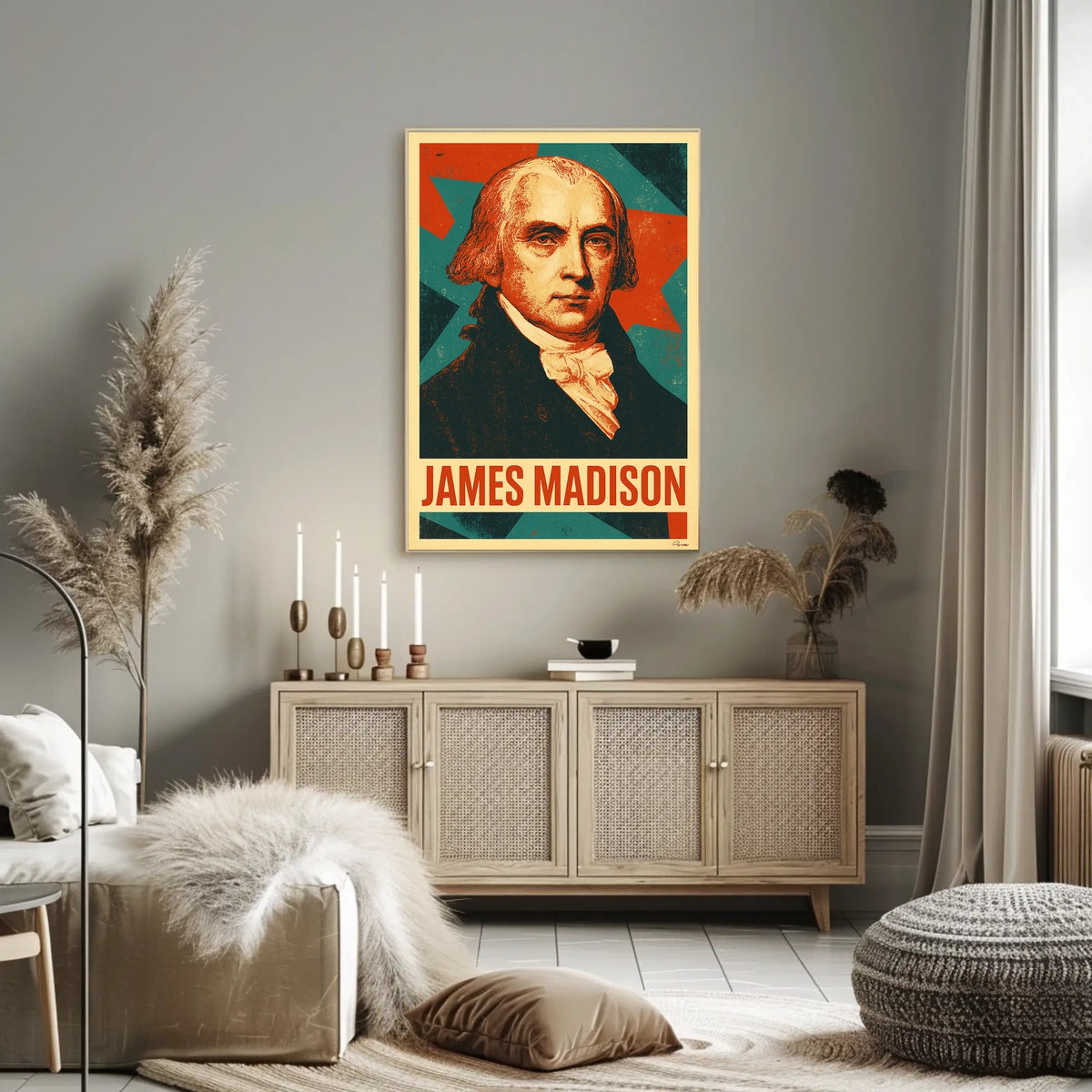James Madison Poster