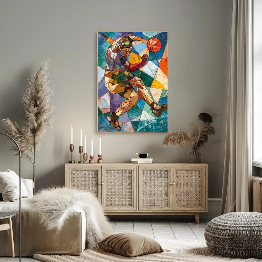 Abstract Visual Storytelling Art Poster