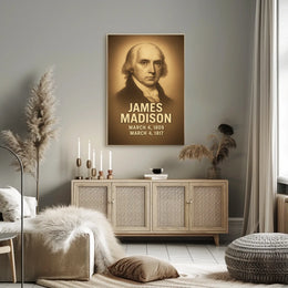 James Madison Poster