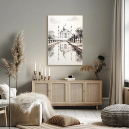 Timeless Beauty Of The Taj Mahal Poster