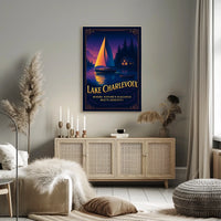 Lake Charlevoix Where NatureS Poster