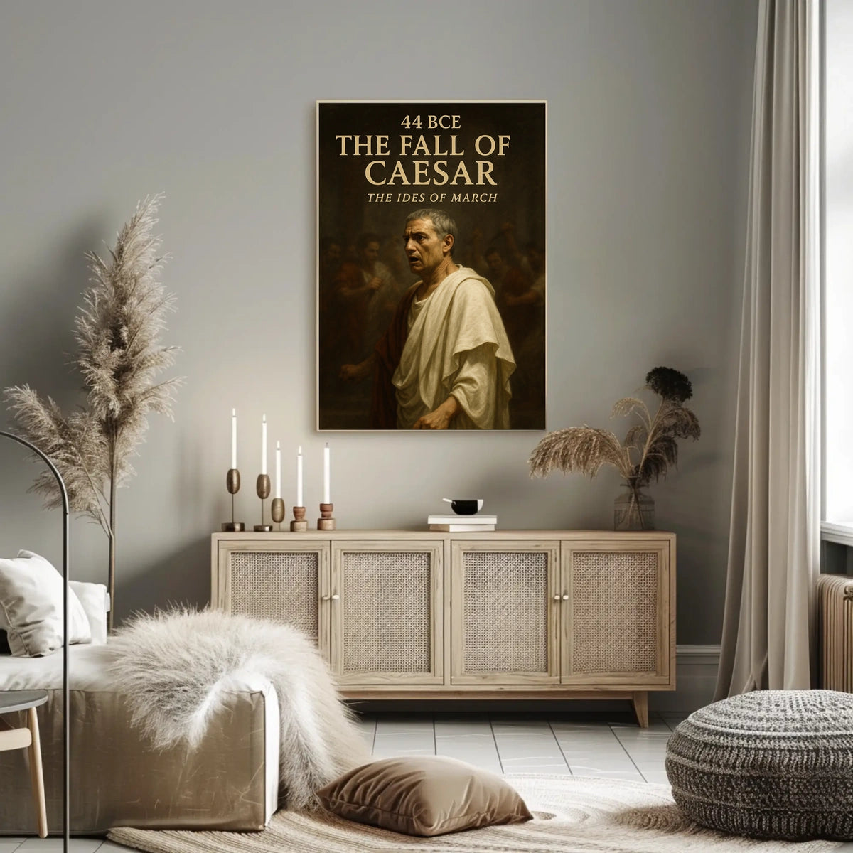 The Fall Of Caesar Poster