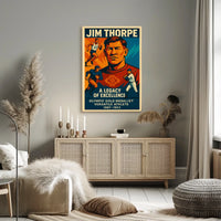 Jim Thorpe A Legacy of Excellence Poster